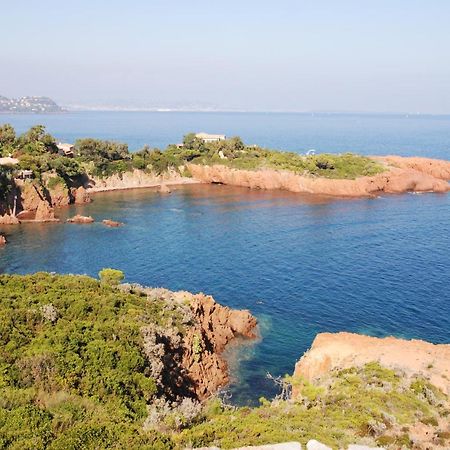 Agay Cap Esterel Le Hameau F2 Clim Plein Sud Dernier Etage Magnifique Vue Mer Сен-Рафаэль Экстерьер фото