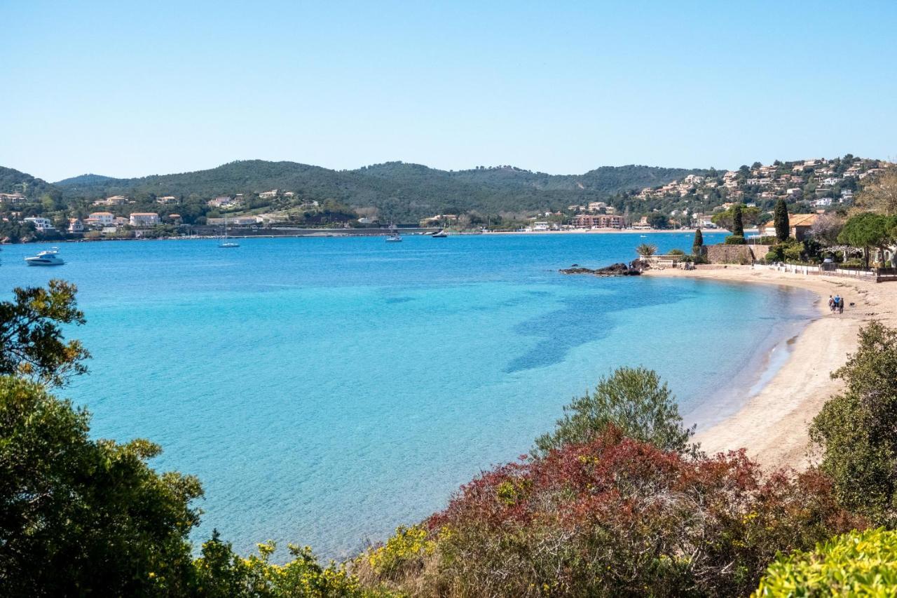 Agay Cap Esterel Le Hameau F2 Clim Plein Sud Dernier Etage Magnifique Vue Mer Сен-Рафаэль Экстерьер фото