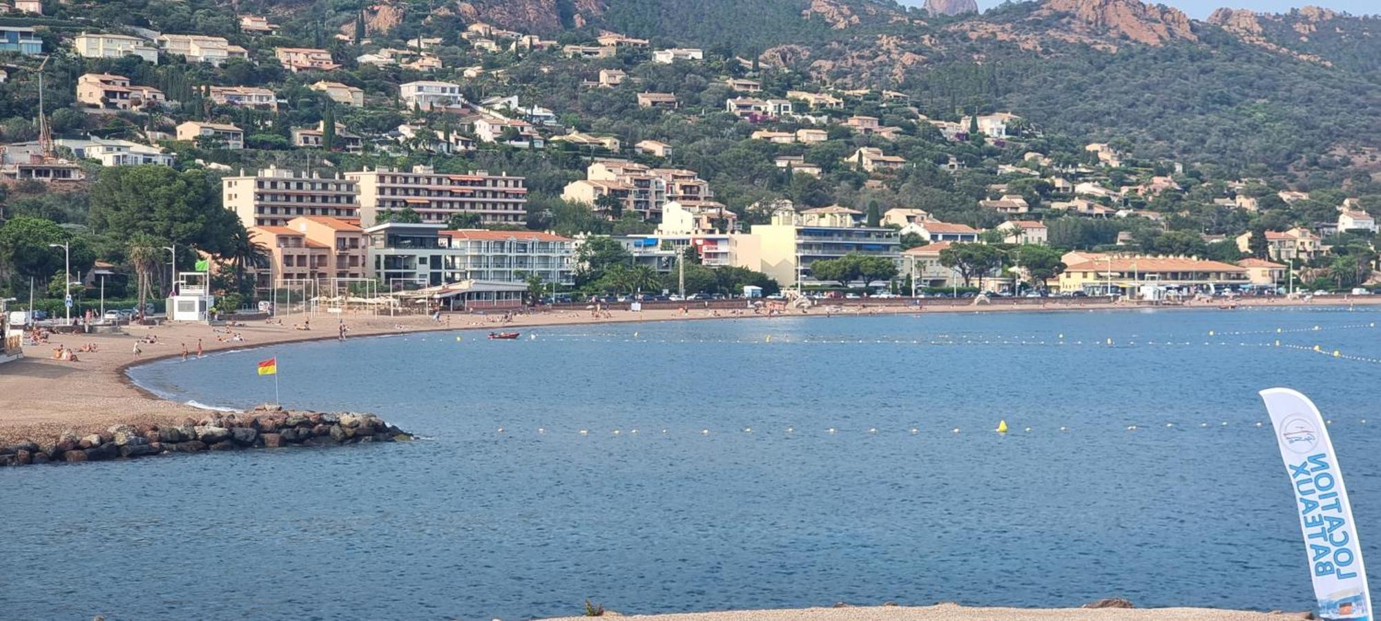 Agay Cap Esterel Le Hameau F2 Clim Plein Sud Dernier Etage Magnifique Vue Mer Сен-Рафаэль Экстерьер фото