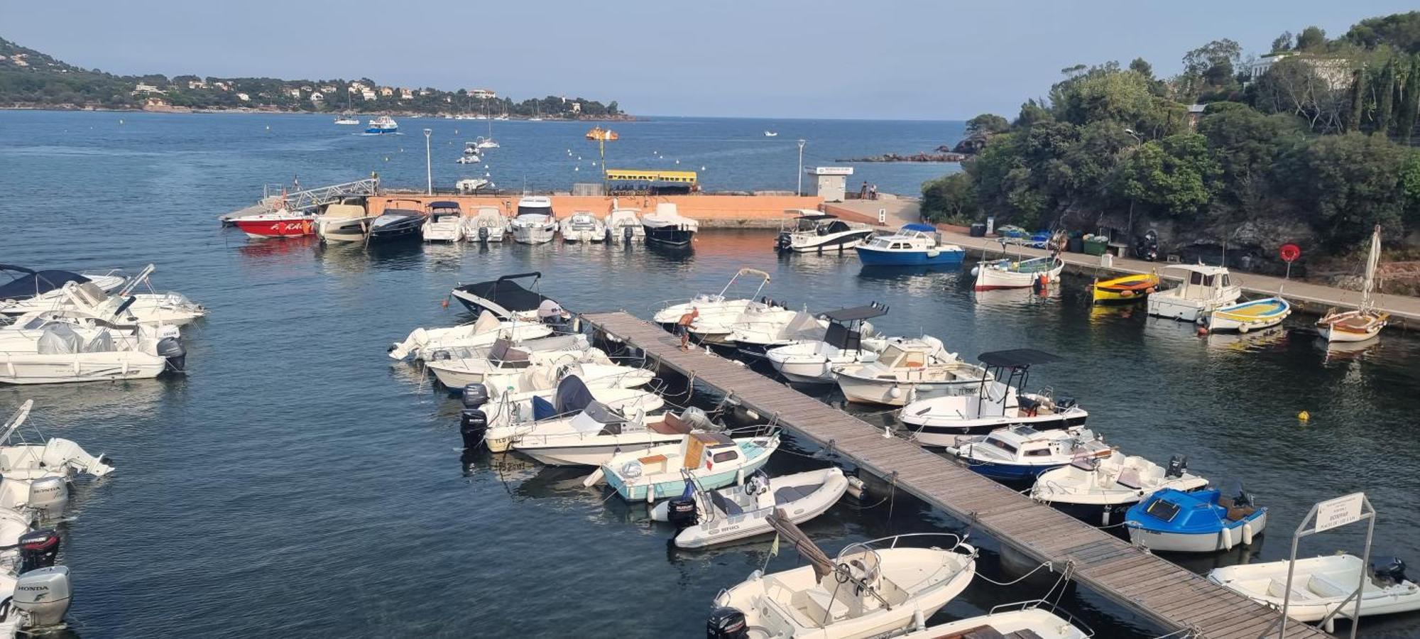 Agay Cap Esterel Le Hameau F2 Clim Plein Sud Dernier Etage Magnifique Vue Mer Сен-Рафаэль Экстерьер фото