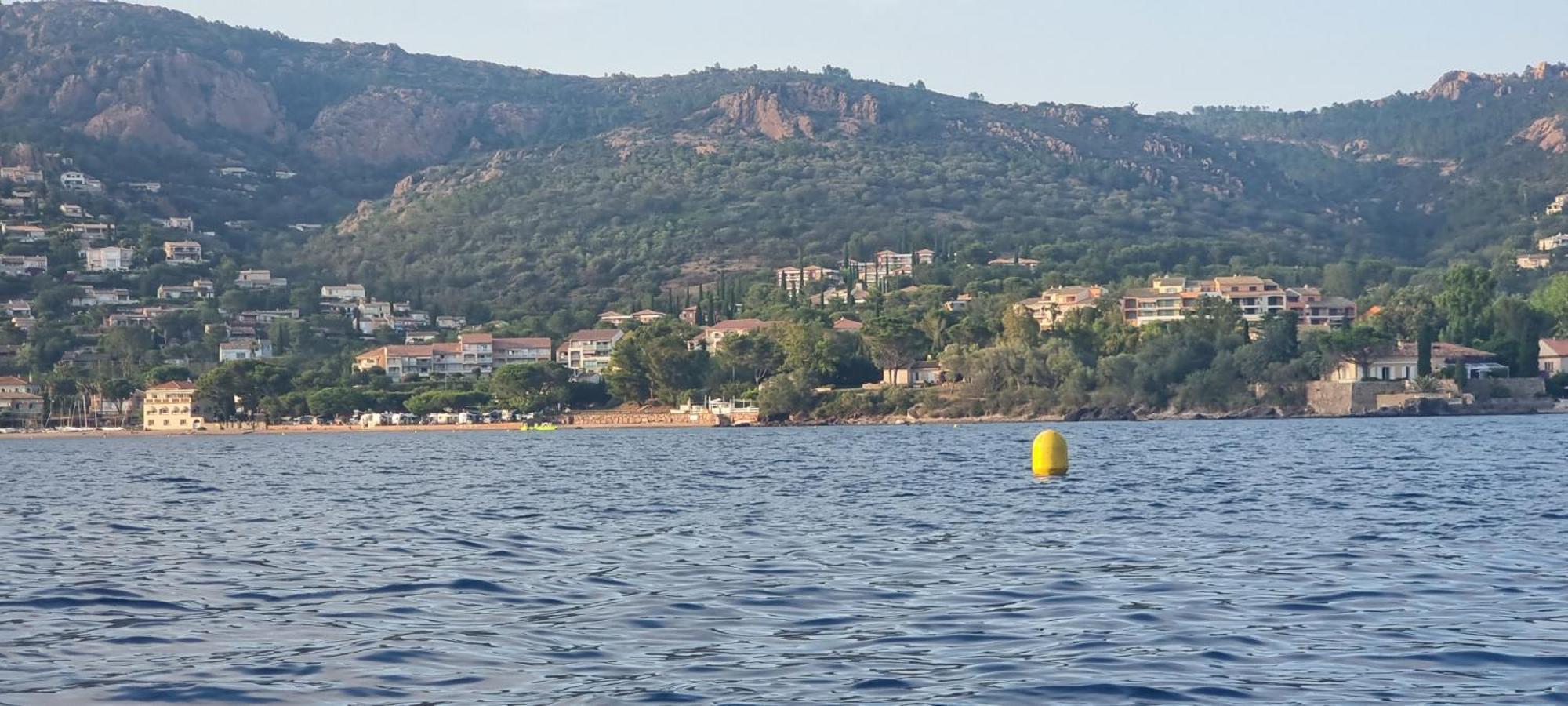 Agay Cap Esterel Le Hameau F2 Clim Plein Sud Dernier Etage Magnifique Vue Mer Сен-Рафаэль Экстерьер фото