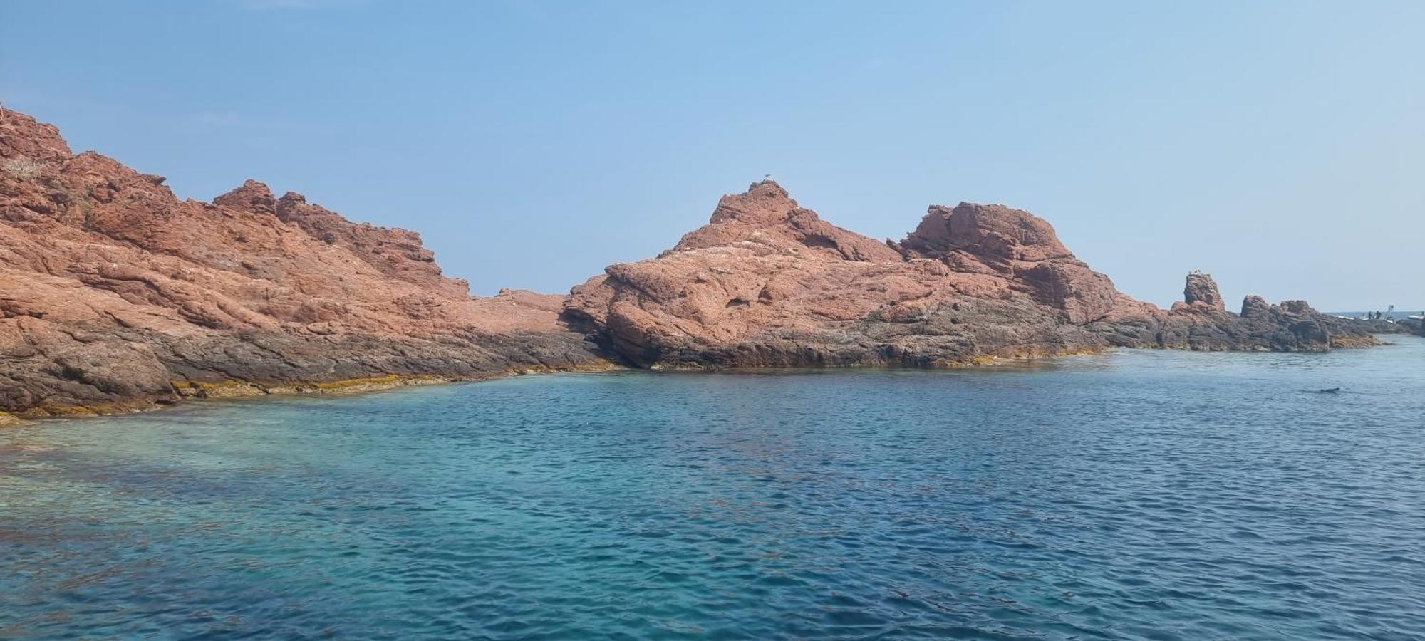Agay Cap Esterel Le Hameau F2 Clim Plein Sud Dernier Etage Magnifique Vue Mer Сен-Рафаэль Экстерьер фото