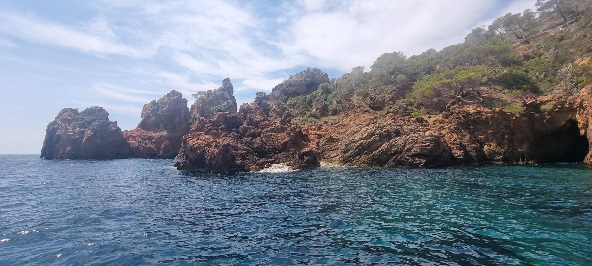 Agay Cap Esterel Le Hameau F2 Clim Plein Sud Dernier Etage Magnifique Vue Mer Сен-Рафаэль Экстерьер фото
