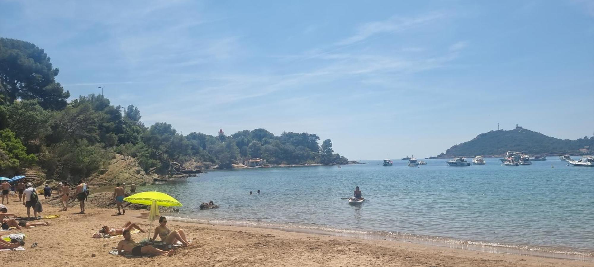 Agay Cap Esterel Le Hameau F2 Clim Plein Sud Dernier Etage Magnifique Vue Mer Сен-Рафаэль Экстерьер фото