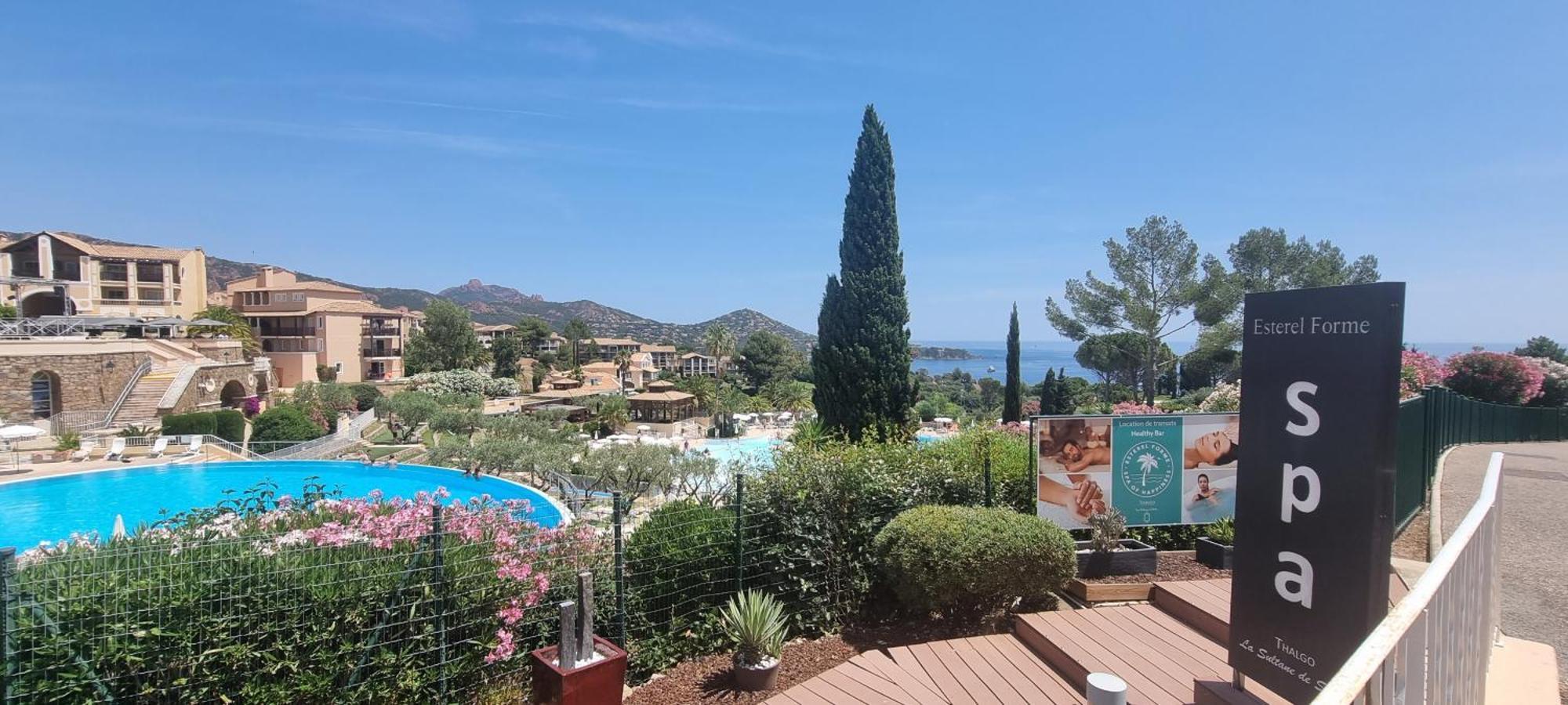 Agay Cap Esterel Le Hameau F2 Clim Plein Sud Dernier Etage Magnifique Vue Mer Сен-Рафаэль Экстерьер фото